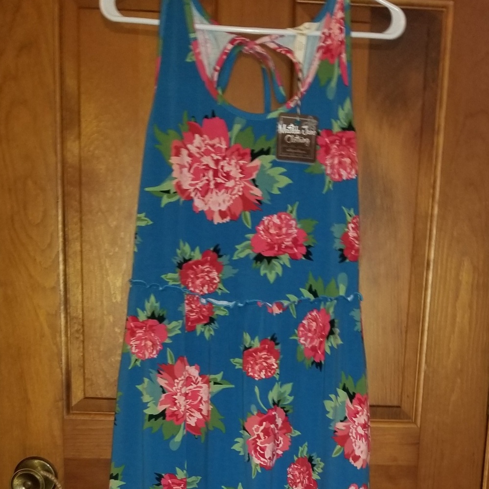 NWT MATILDA JANE CAMP NO ENDS MAXI DRESS SIZE L